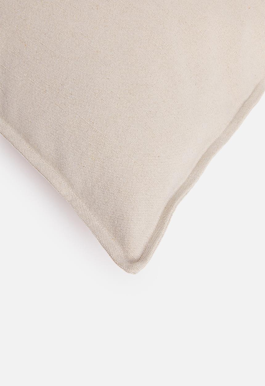 Hertex Haus - Linen blend cushion cover - ecru