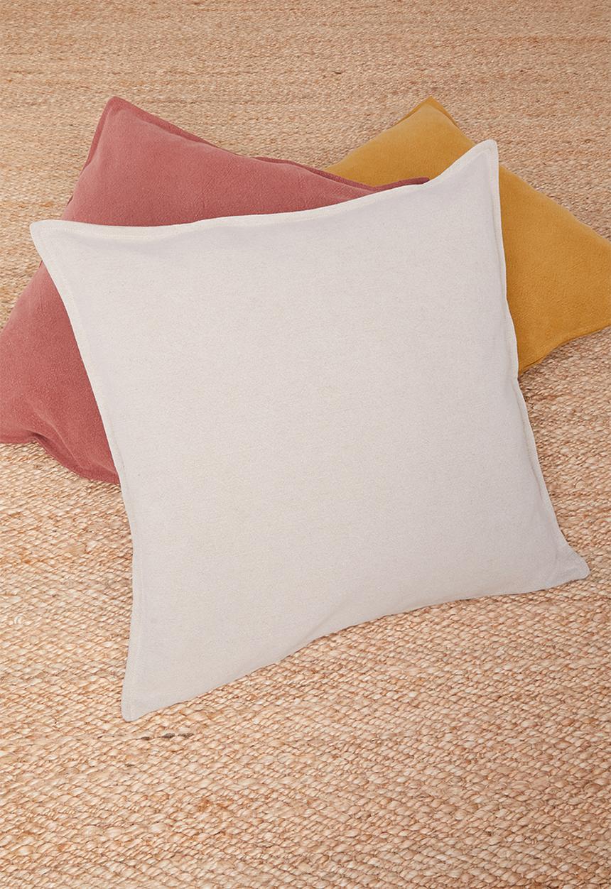 Hertex Haus - Linen blend cushion cover - ecru