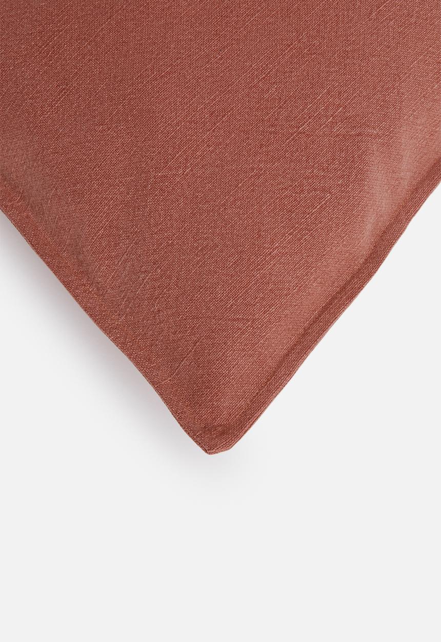 Hertex Haus - Linen blend cushion cover - tandoori