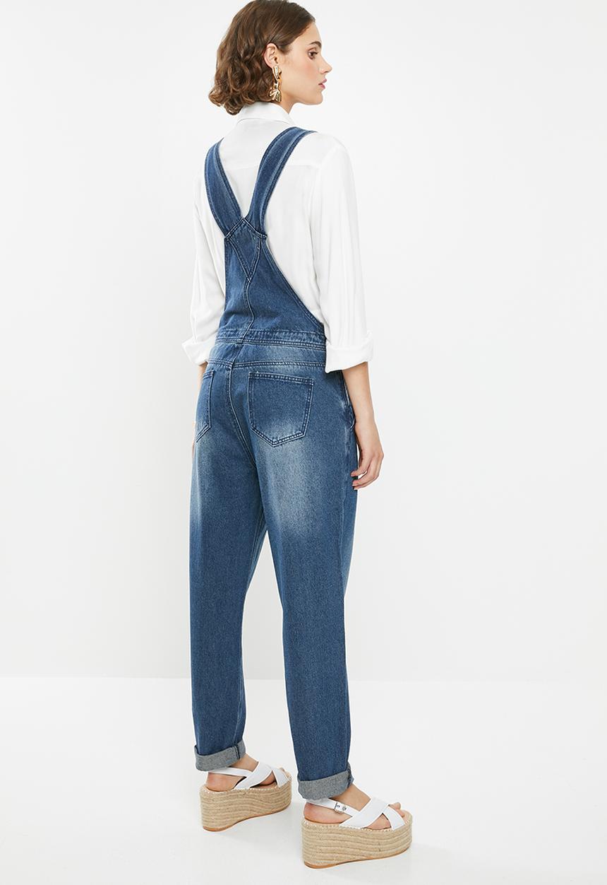 Superbalist - Long dungaree - blue 