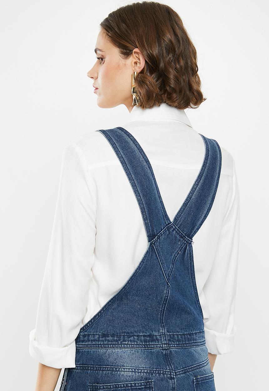 Superbalist - Long dungaree - blue 