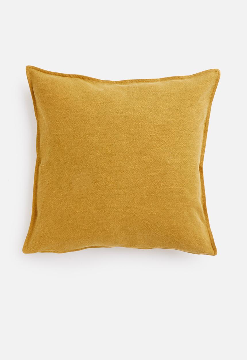 Hertex Haus - Linen blend cushion cover - gold finch