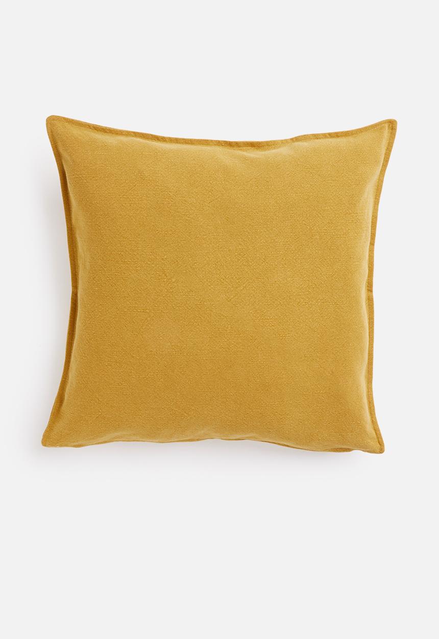 Hertex Haus - Linen blend cushion cover - gold finch