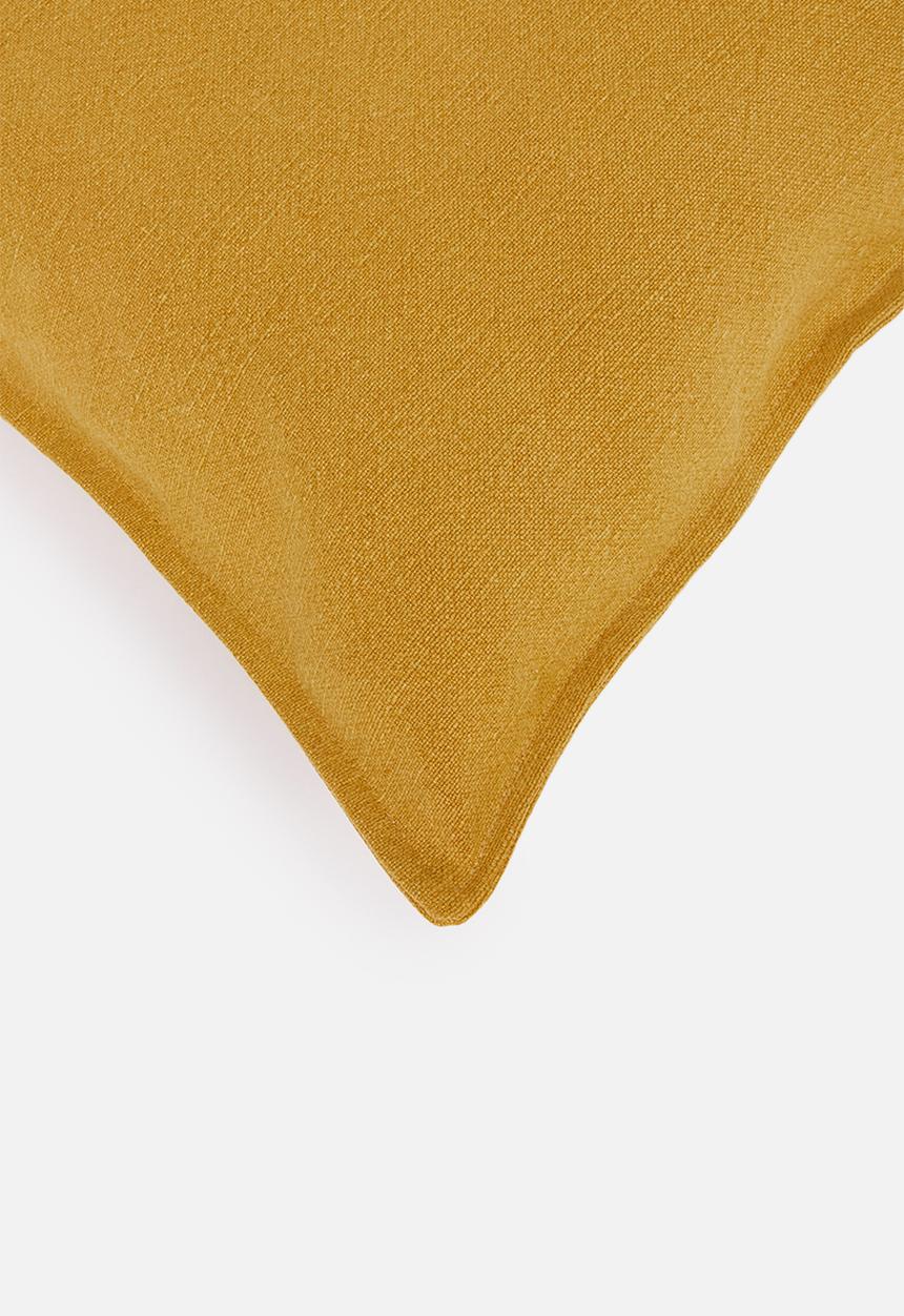 Hertex Haus - Linen blend cushion cover - gold finch