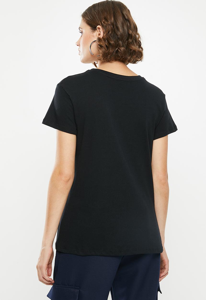 Superbalist - Printed tee - black