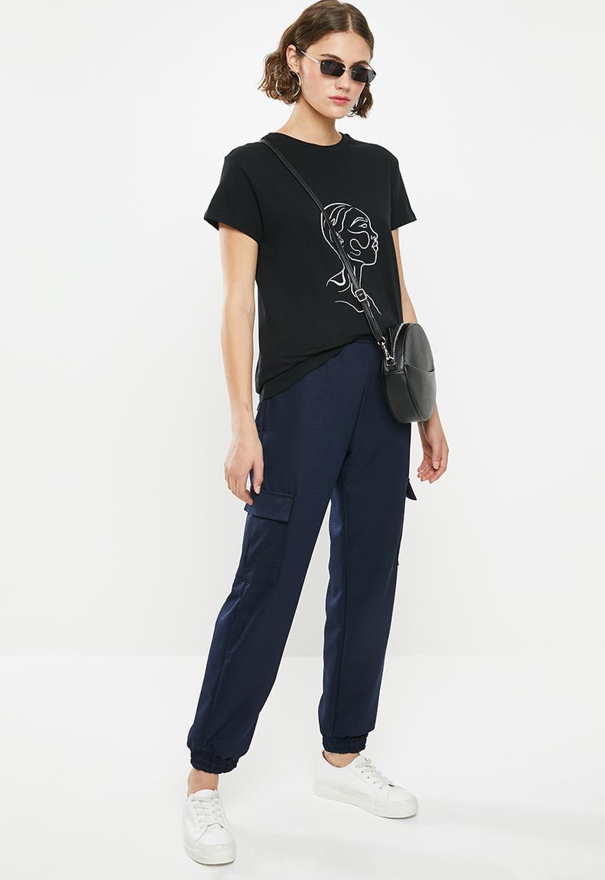 Superbalist - Printed tee - black