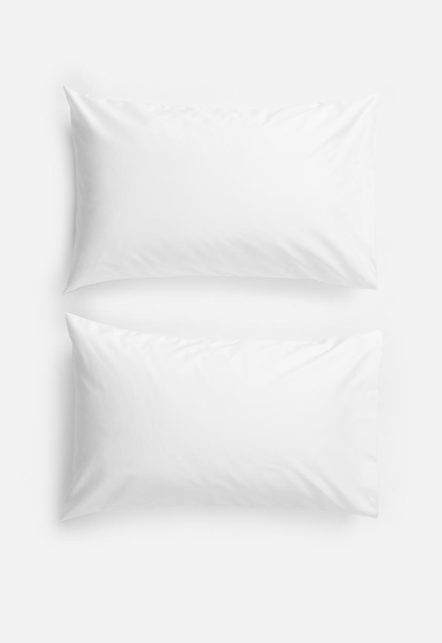 Sheraton Textiles - 400tc Egyptian Cotton standard pillowcase set - white 