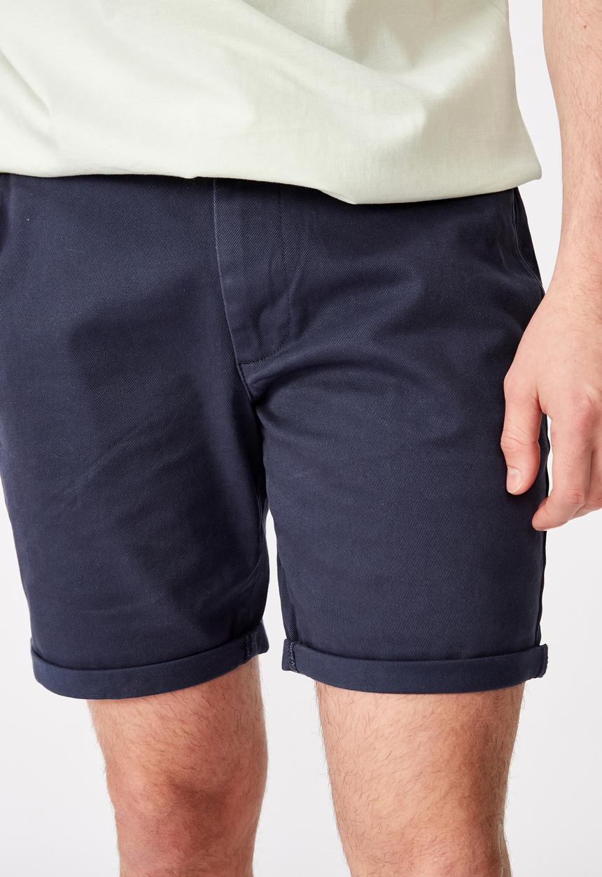 Factorie - Twill tapered short - navy