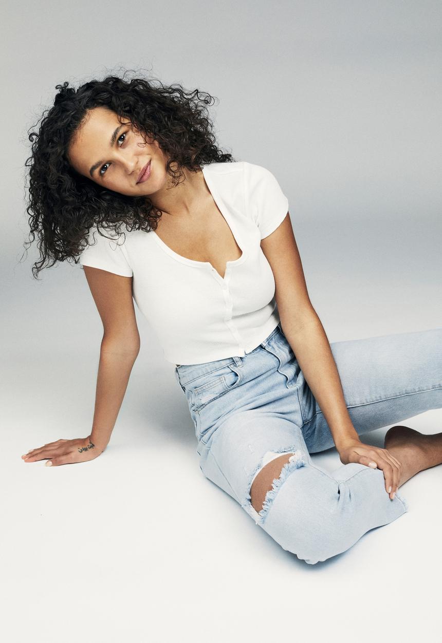Cotton On - Mom jeans Brooklyn - blue