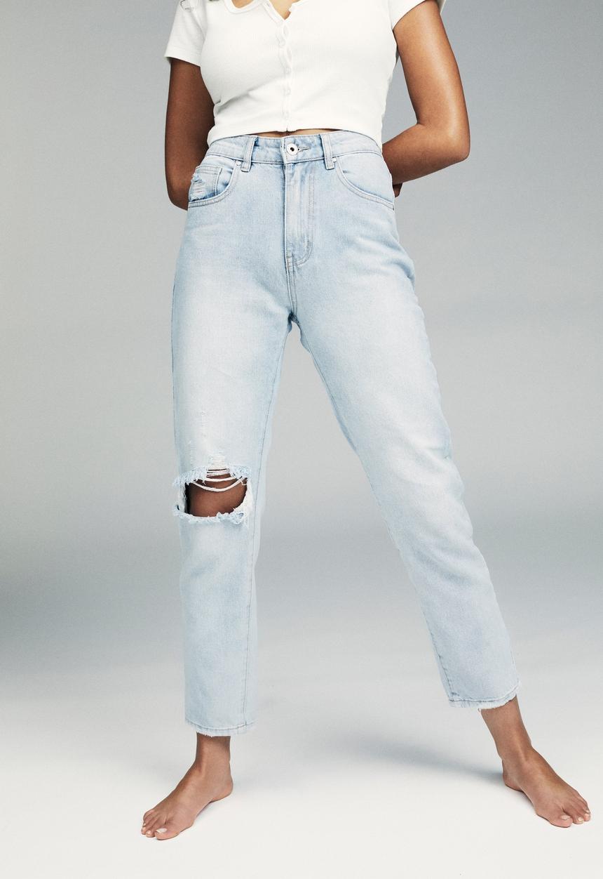 Cotton On - Mom jeans Brooklyn - blue