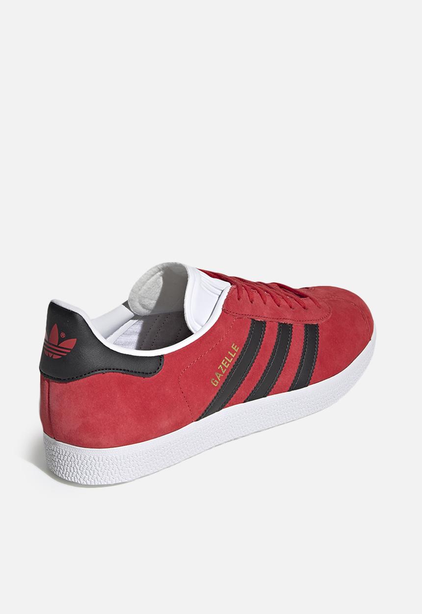 adidas Originals - Gazelle - scarlet / core black