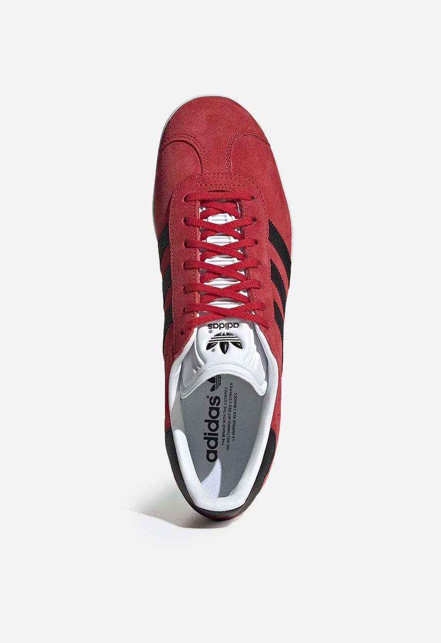 adidas Originals - Gazelle - scarlet / core black