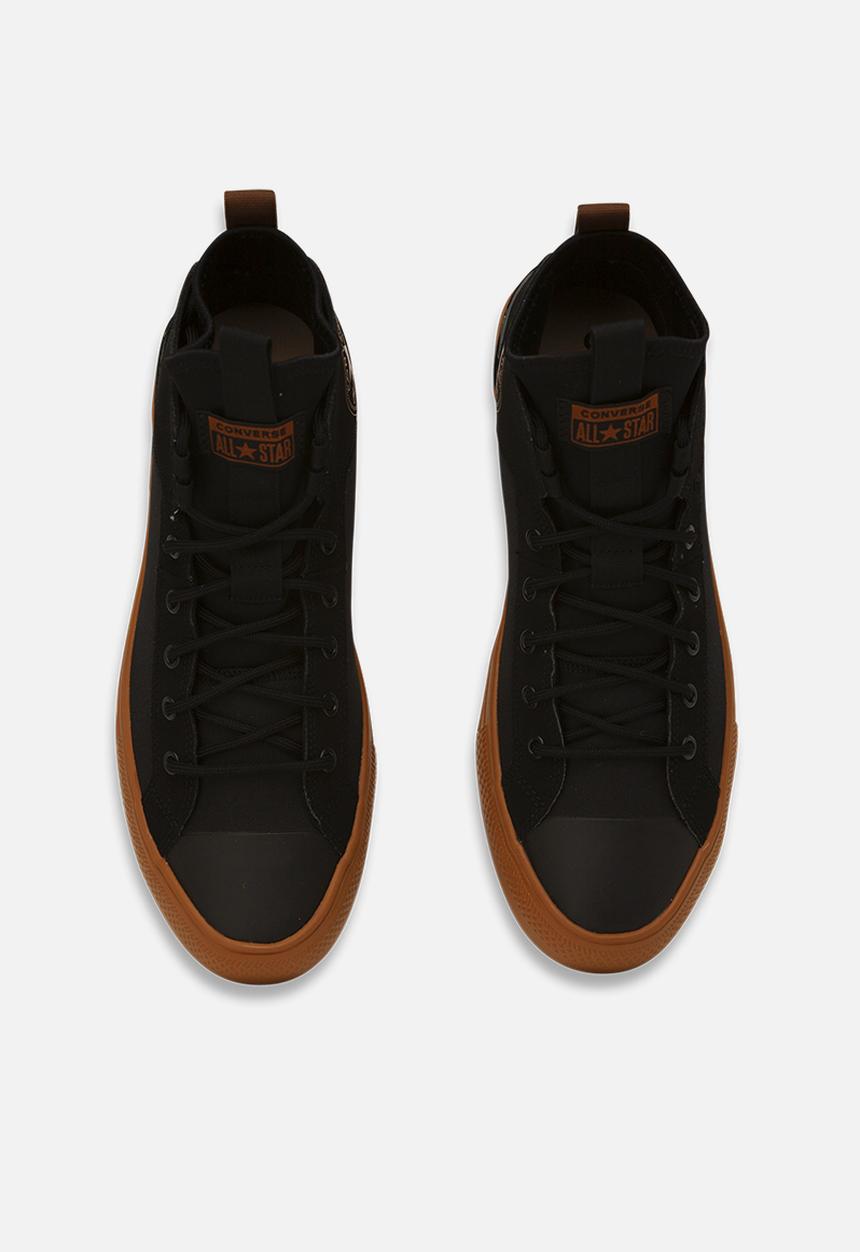Converse CTAS Ultra Mid - black/black/warm tan