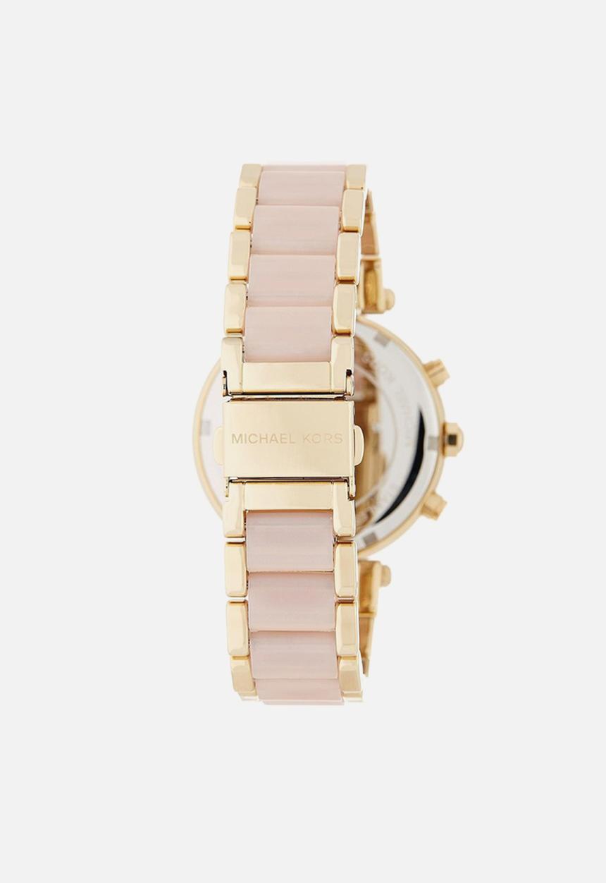 Michael Kors - Parker Chronograph-gold/pink