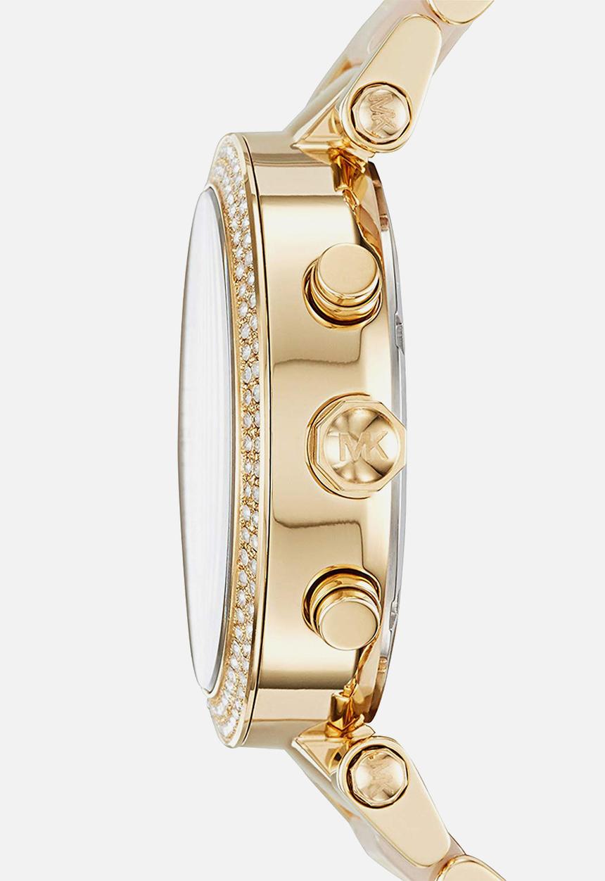 Michael Kors - Parker Chronograph-gold/pink