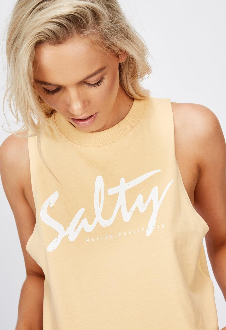 Cotton On - Tbar original tank top salty - peach