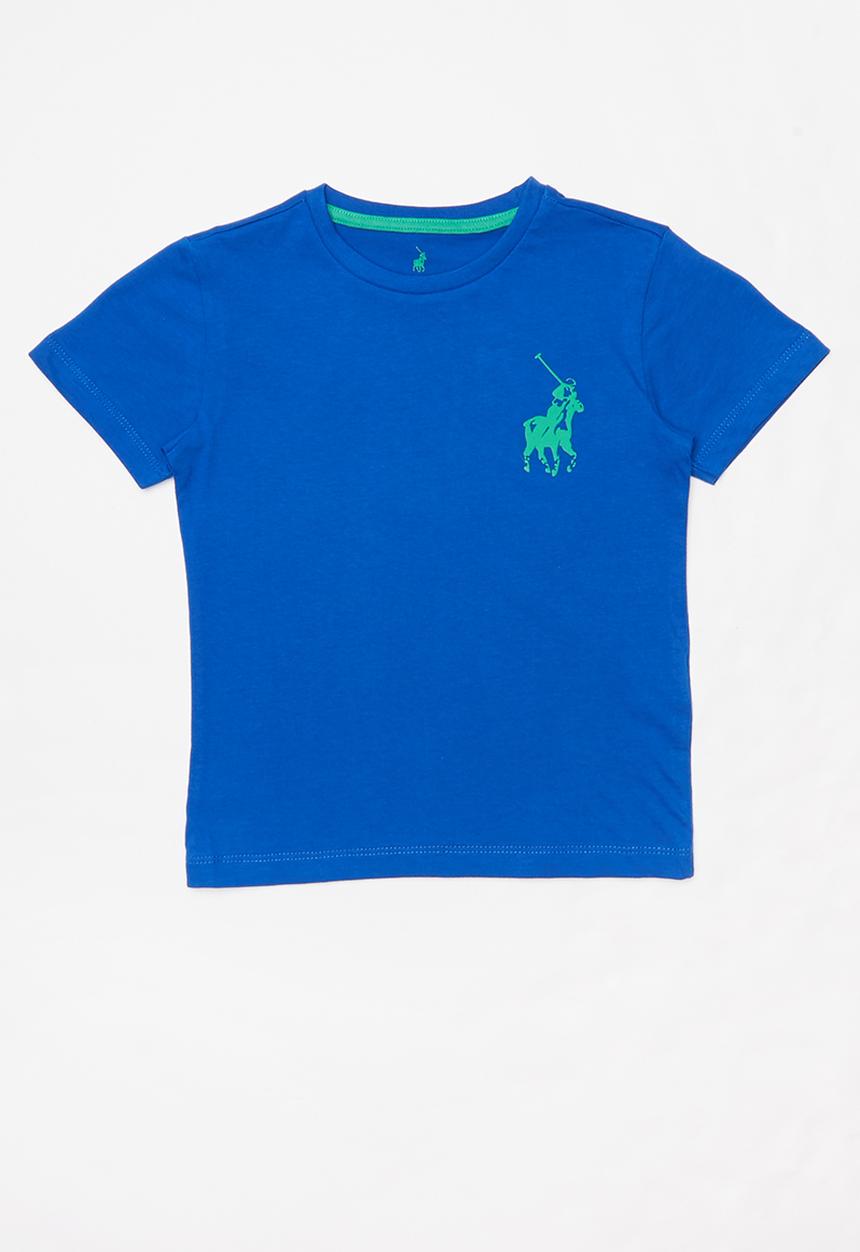 POLO - Boys Rick short sleeve tee - blue