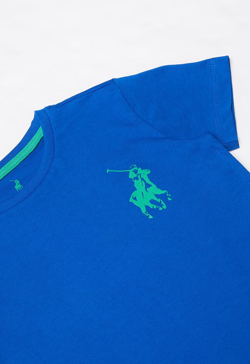 POLO - Boys Rick short sleeve tee - blue