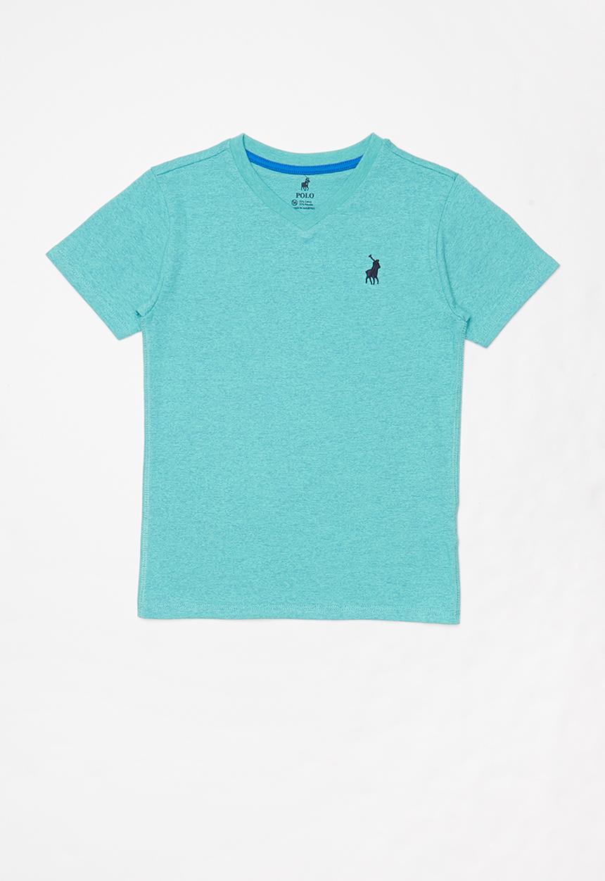 POLO - Boys Mason short sleeve tee - blue