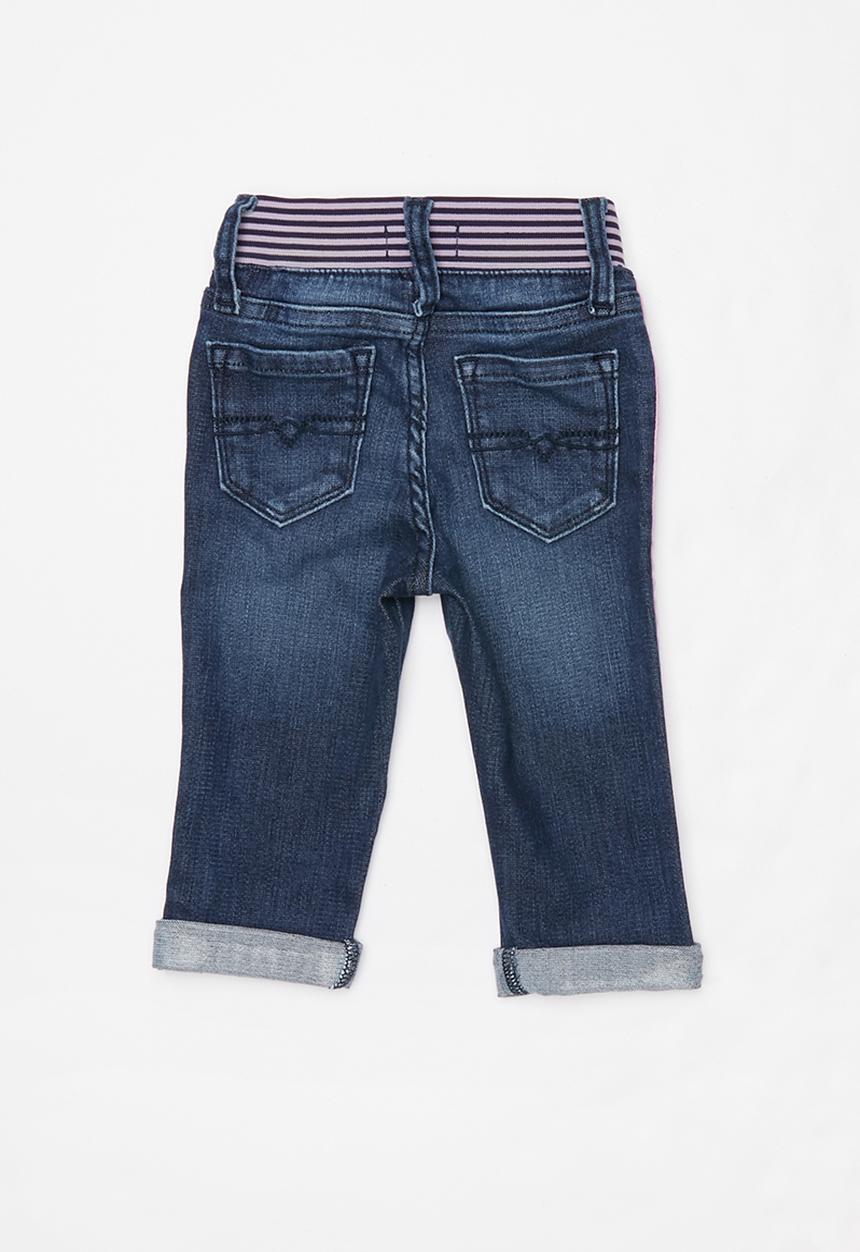 POLO - Girls Chelsea cropped jean - blue