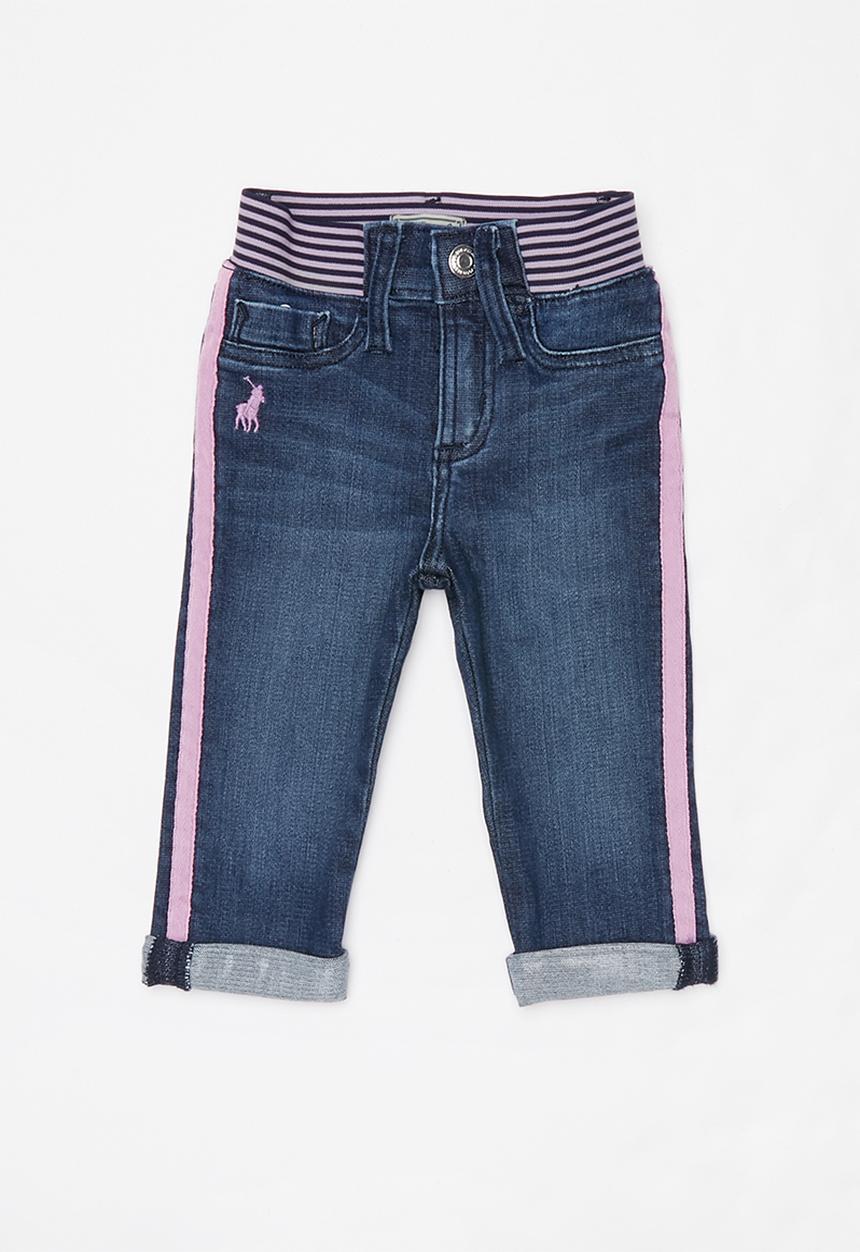 POLO - Girls Chelsea cropped jean - blue