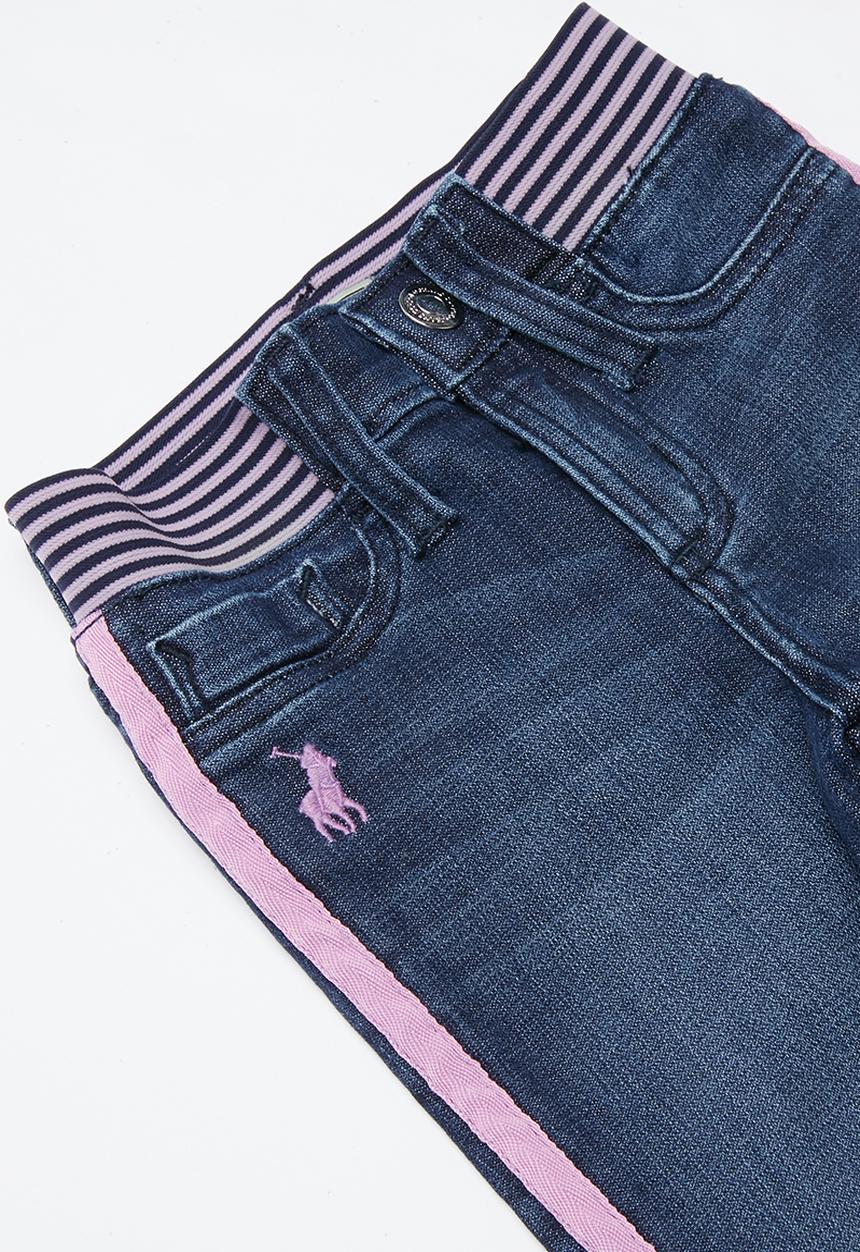 POLO - Girls Chelsea cropped jean - blue