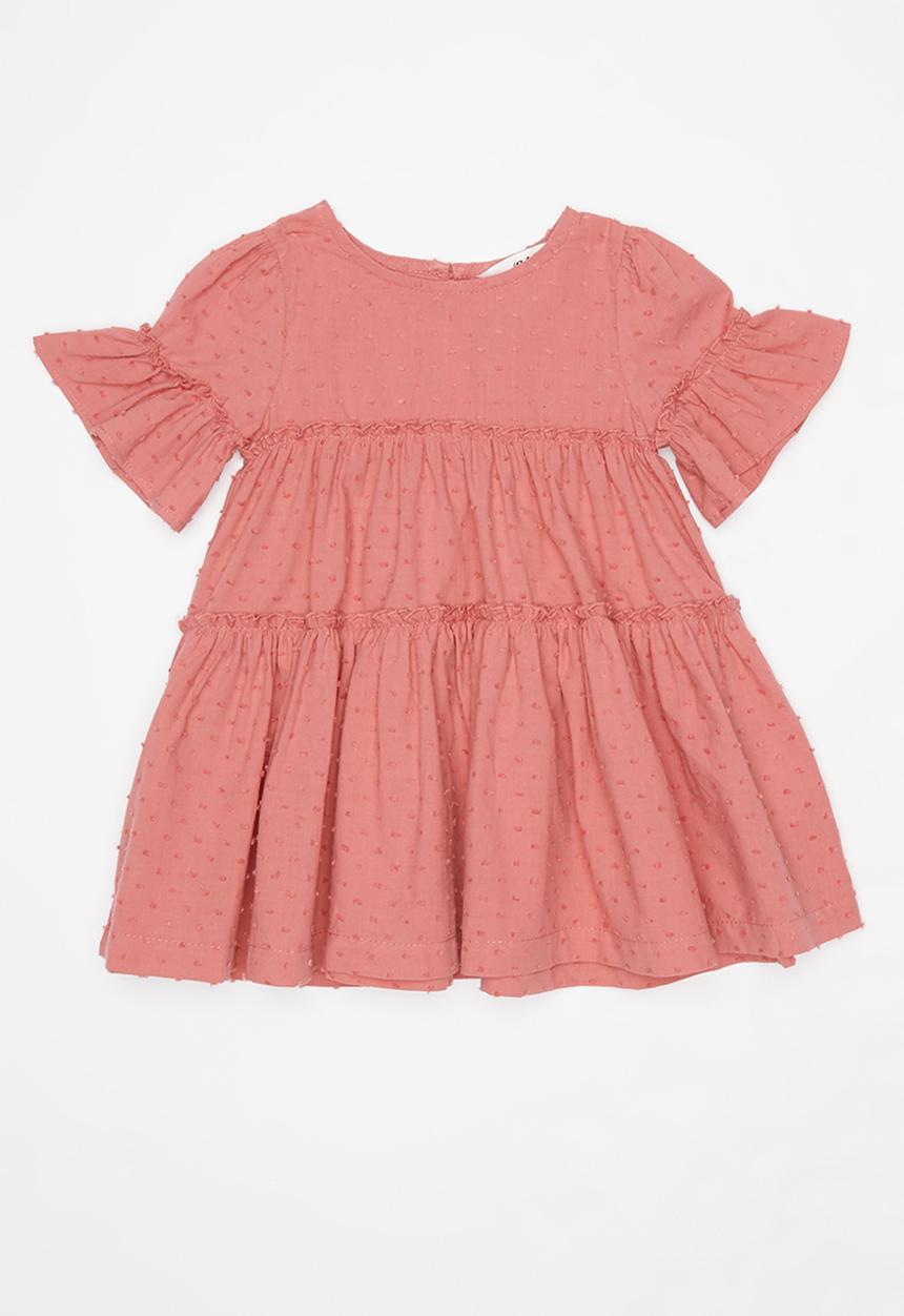 Cotton On - Abby flutter dress - pink