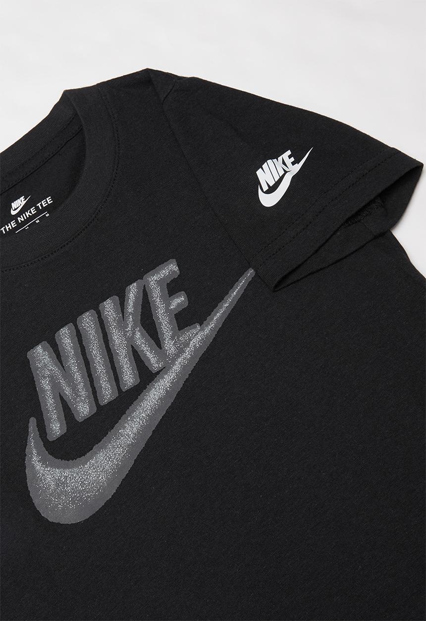 Nike - Nike boys futura faux embroidery  - black