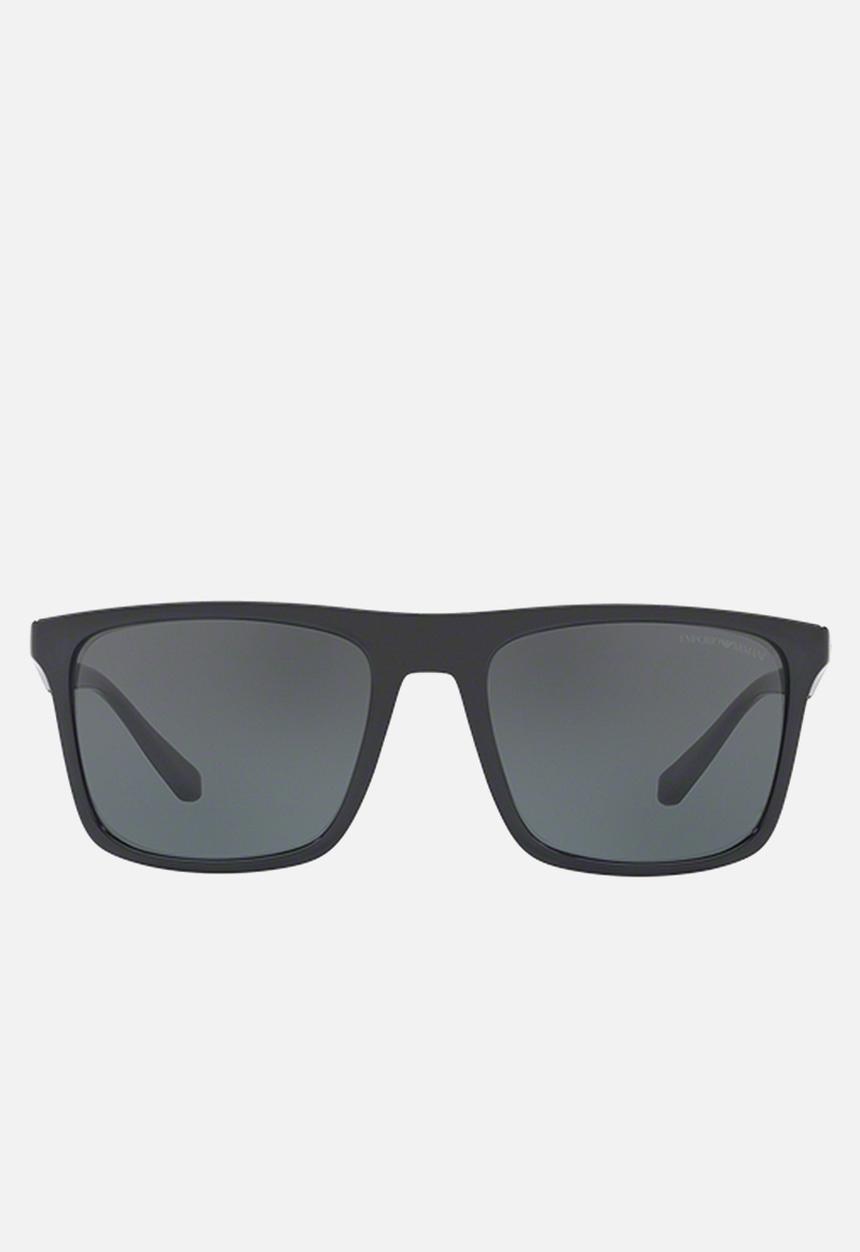 Emporio Armani - Grey lens with black sunglasses 56mm - black