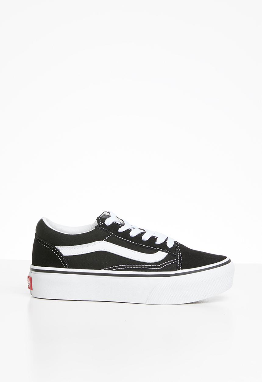 Vans - Uy old skool platform - black & white