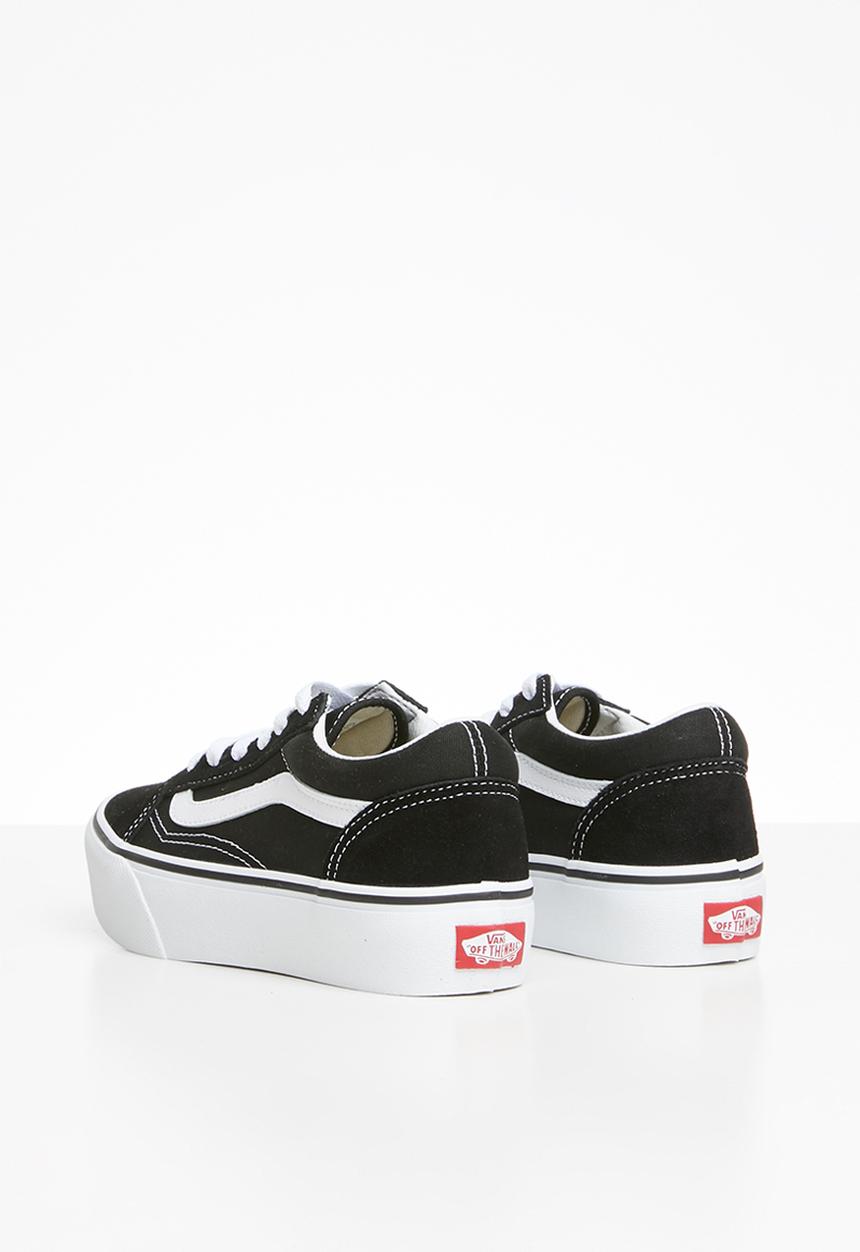Vans - Uy old skool platform - black & white