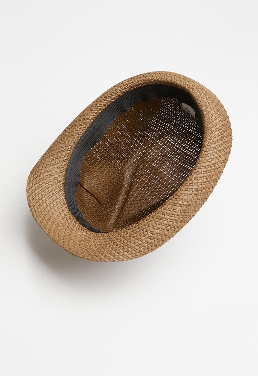 Superbalist - Ian trilby straw hat - brown