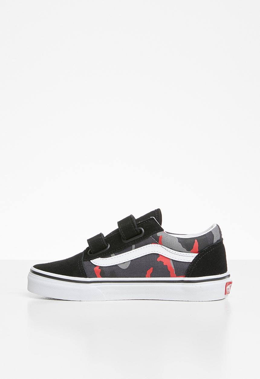 Vans - Uy old skool - black & red
