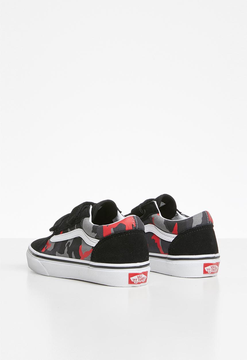 Vans - Uy old skool - black & red