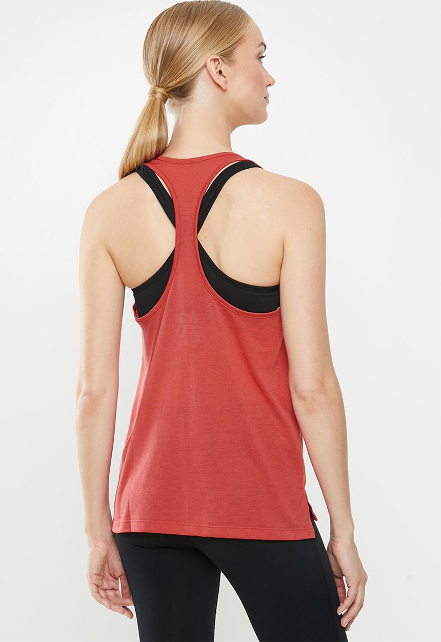 Reebok - Wor supremium logo tank top - red