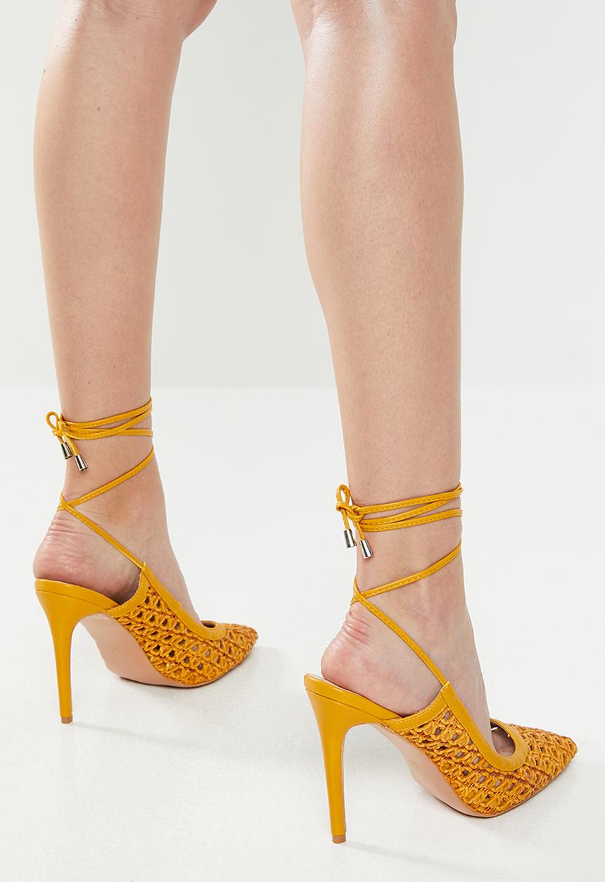 Superbalist - June heel - yellow