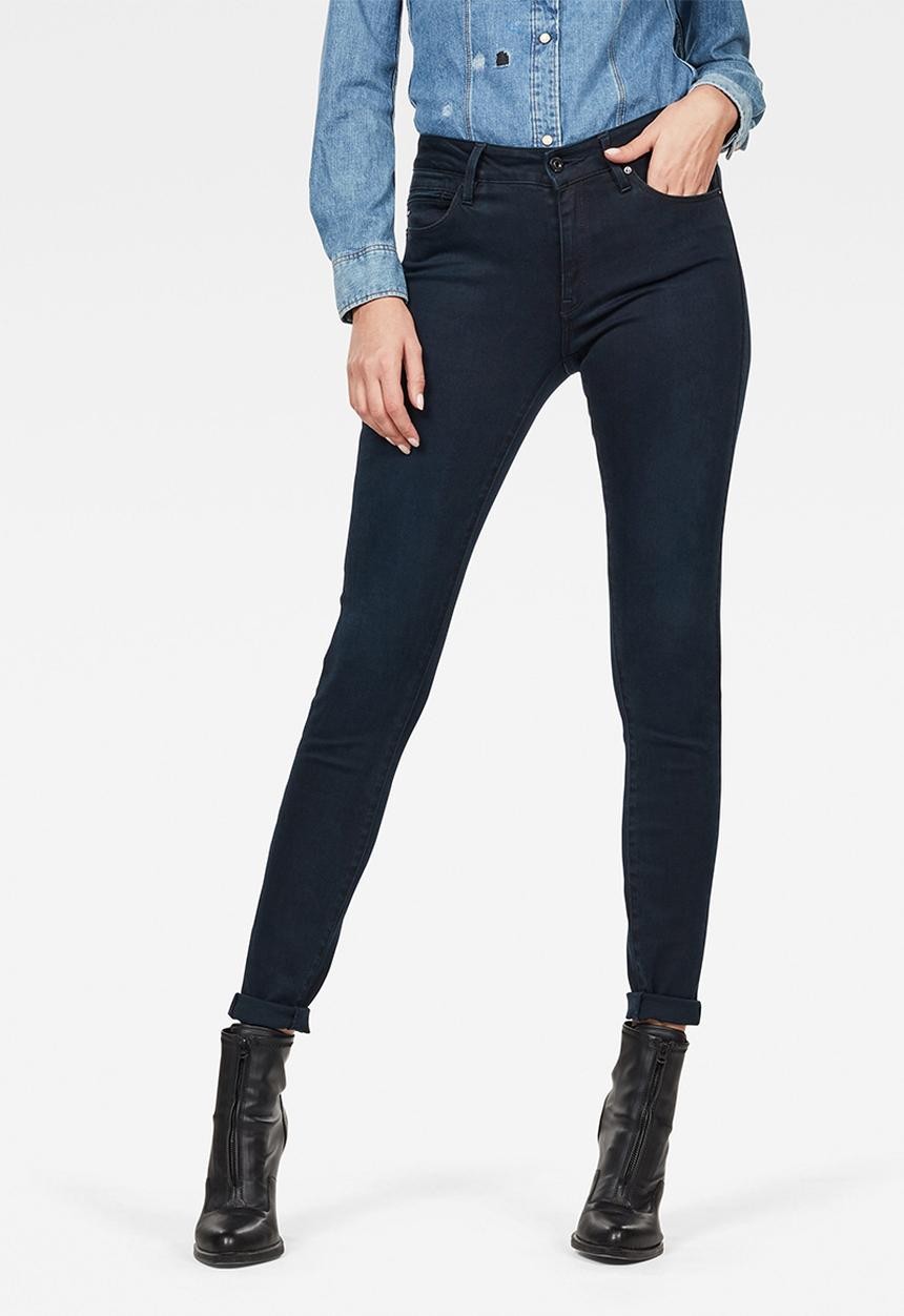G-STAR - G-star shape high super skinny jeans - navy