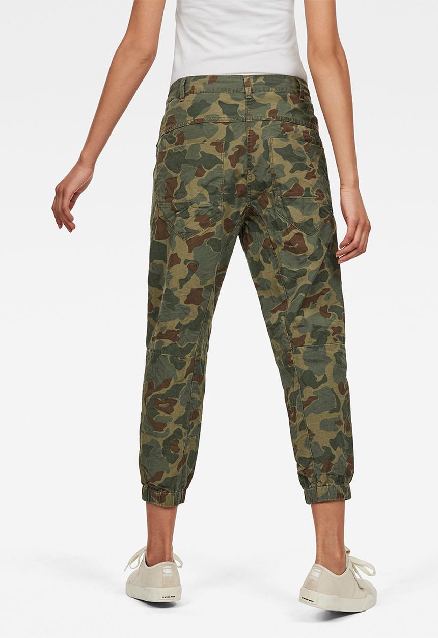 G-STAR - Army radar mid boyfriend ankle jean - khaki & brown