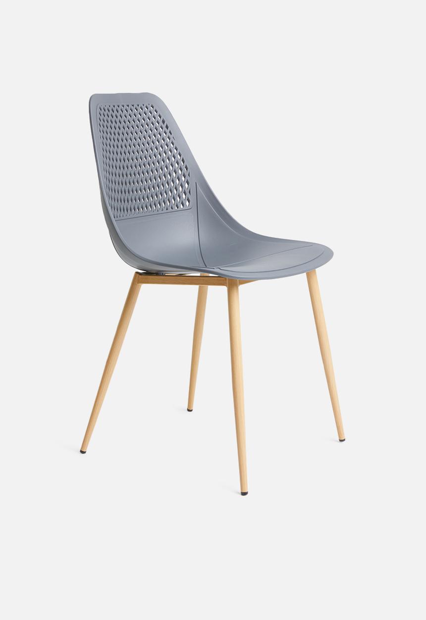 Sixth Floor - Dax chair - grey