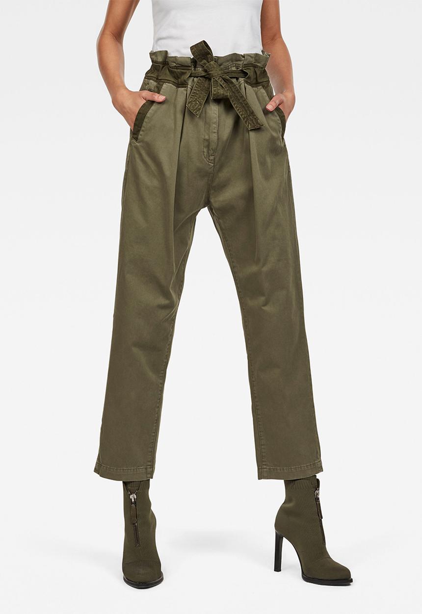 G-STAR - Bronson army paperbag - khaki