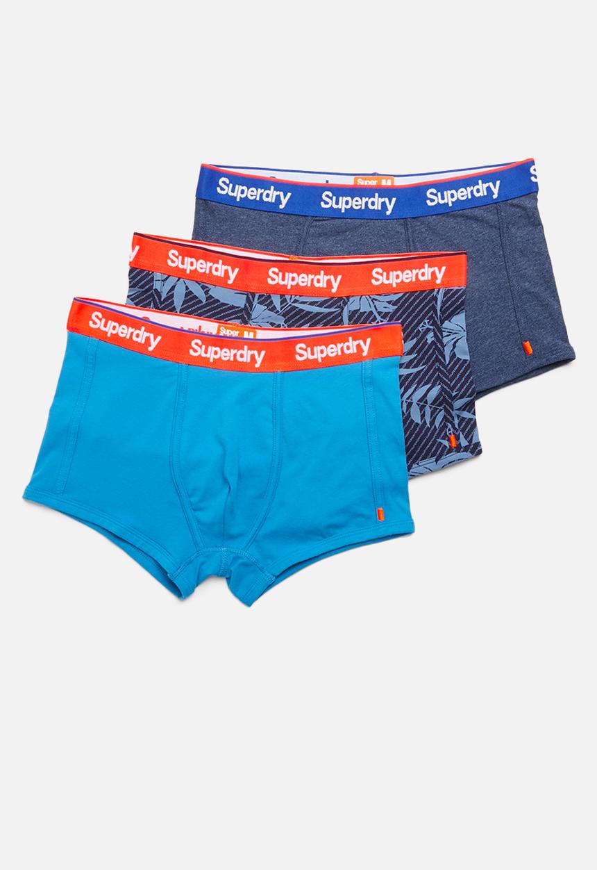 Superdry. - Sport 3 pack trunks - multi