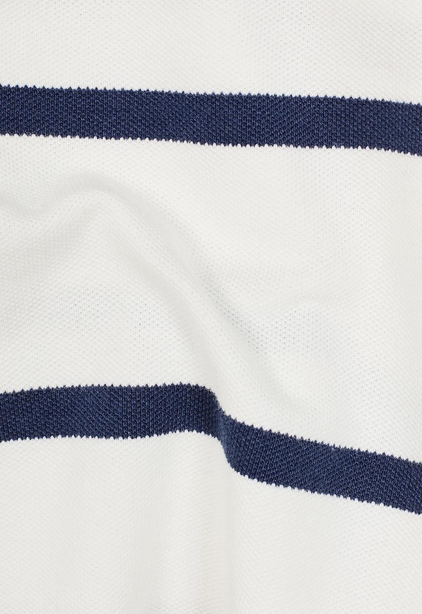 G-STAR - Fascia short sleeve polo - navy & white