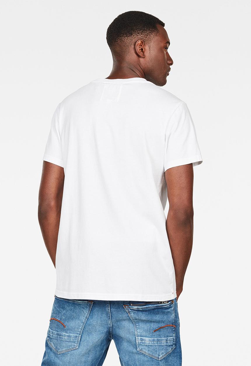 G-STAR - Graphic short sleeve tee - white