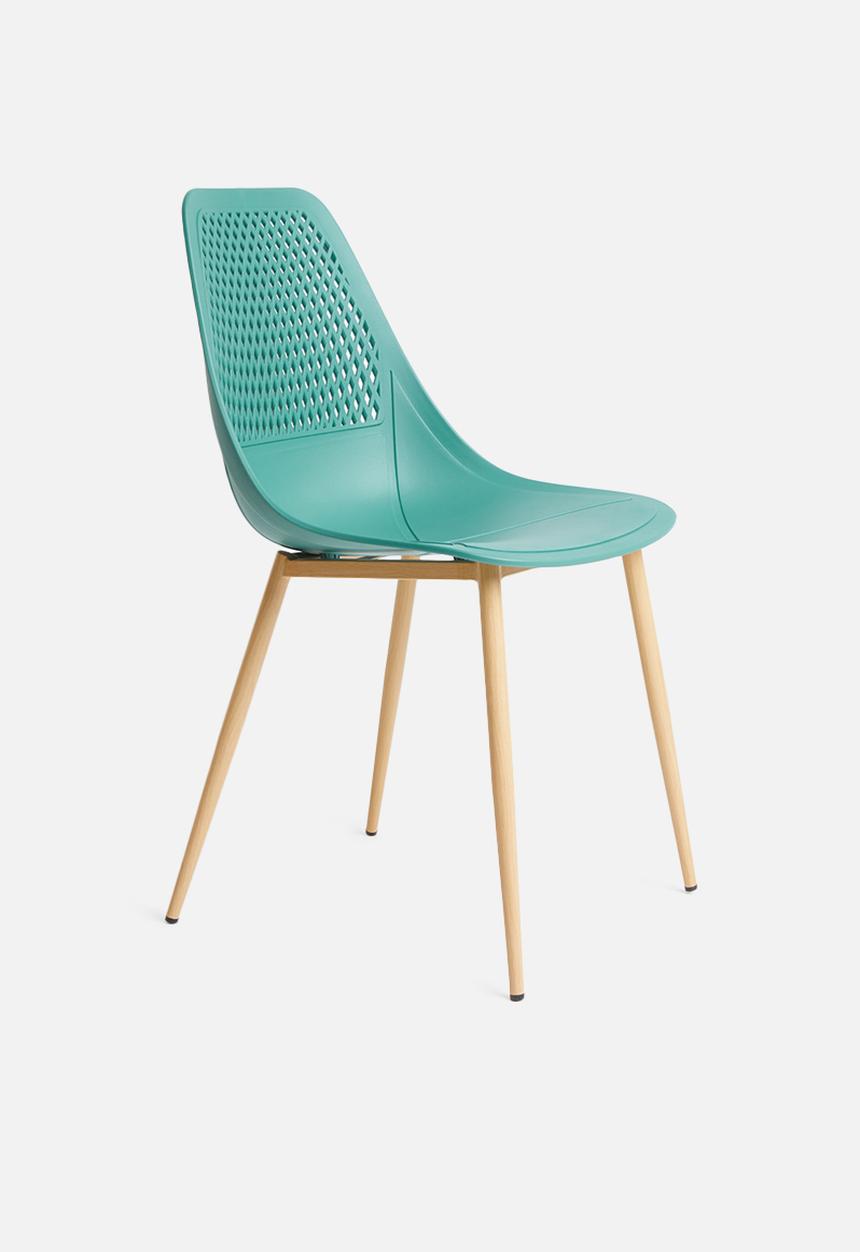 Sixth Floor - Dax chair - teal