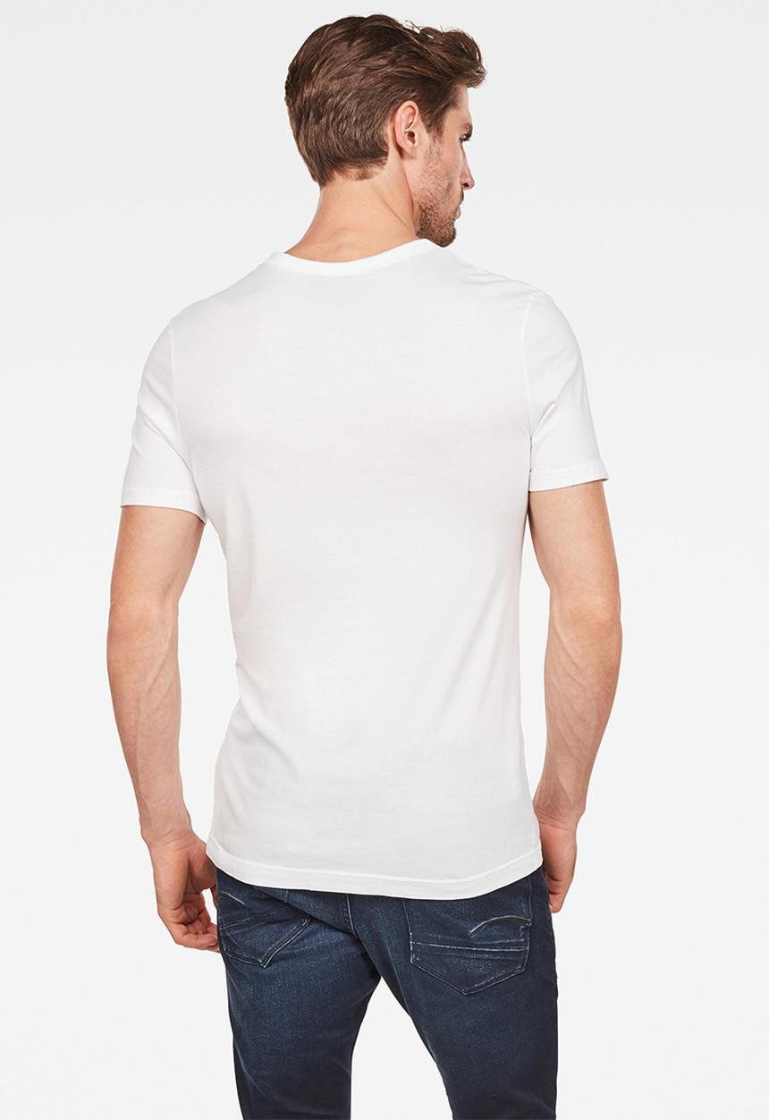 G-STAR - Graphic 4 r short sleeve tee - white