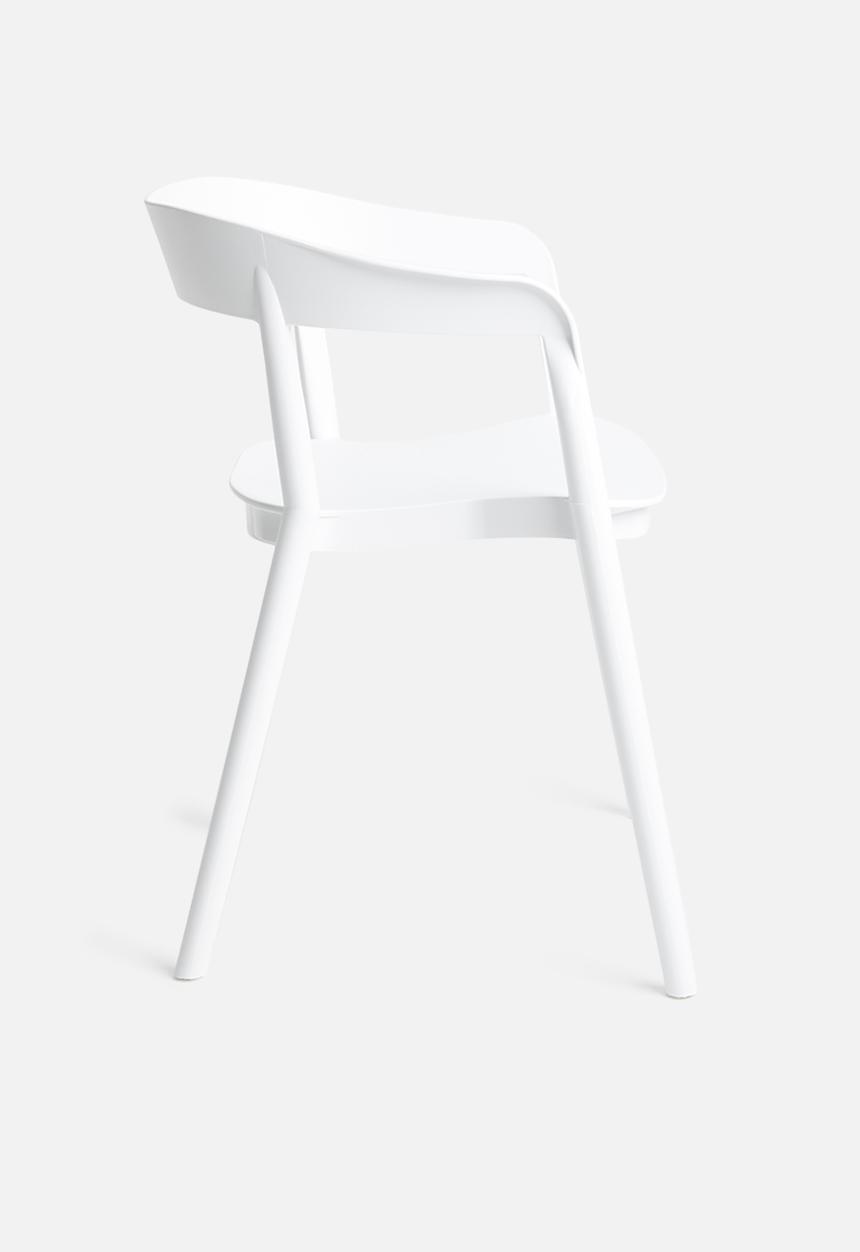 Sixth Floor - Luna chair - white