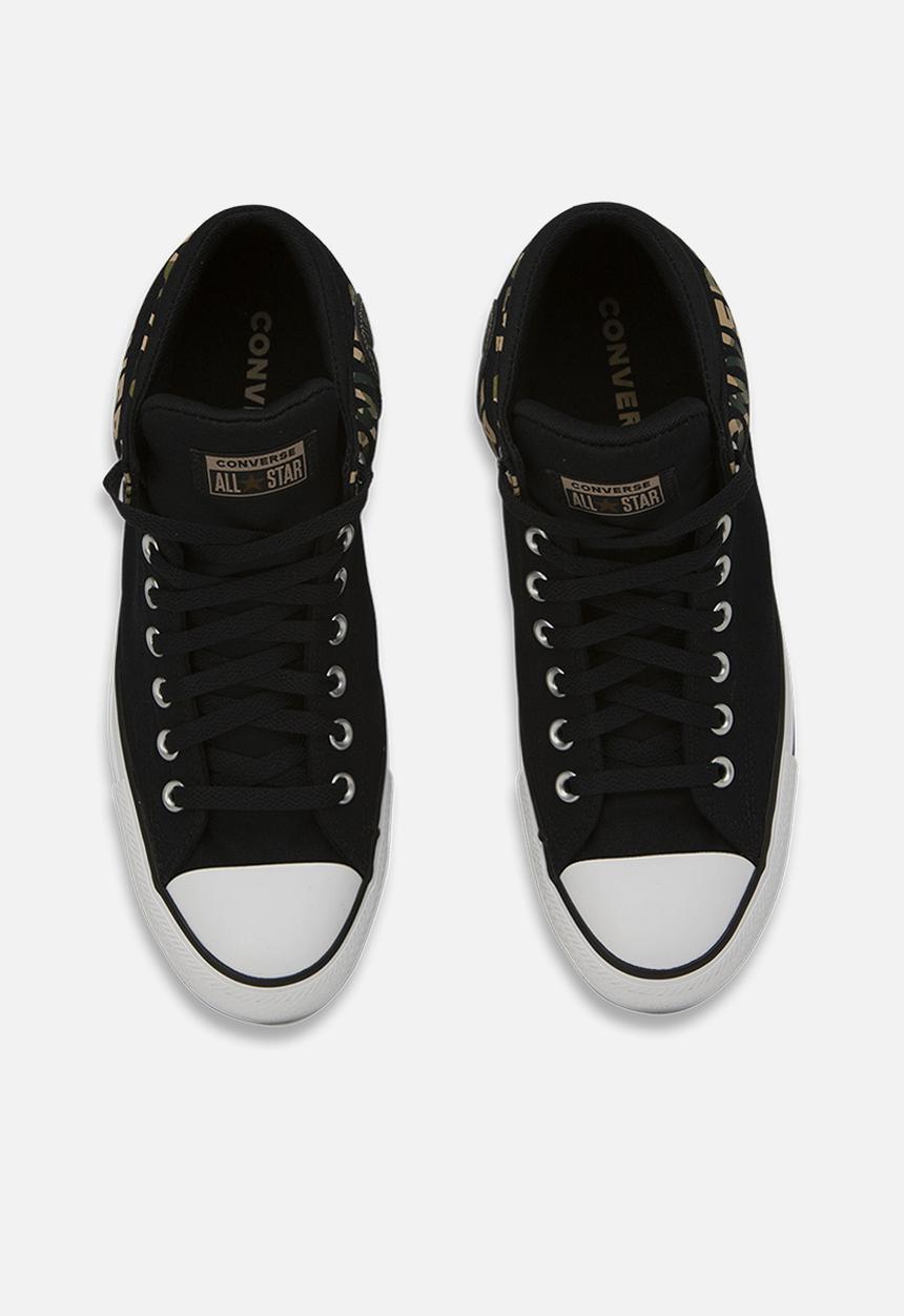 Converse - Chuck Taylor All Star street - wordmarkhiblack/desert khaki/white