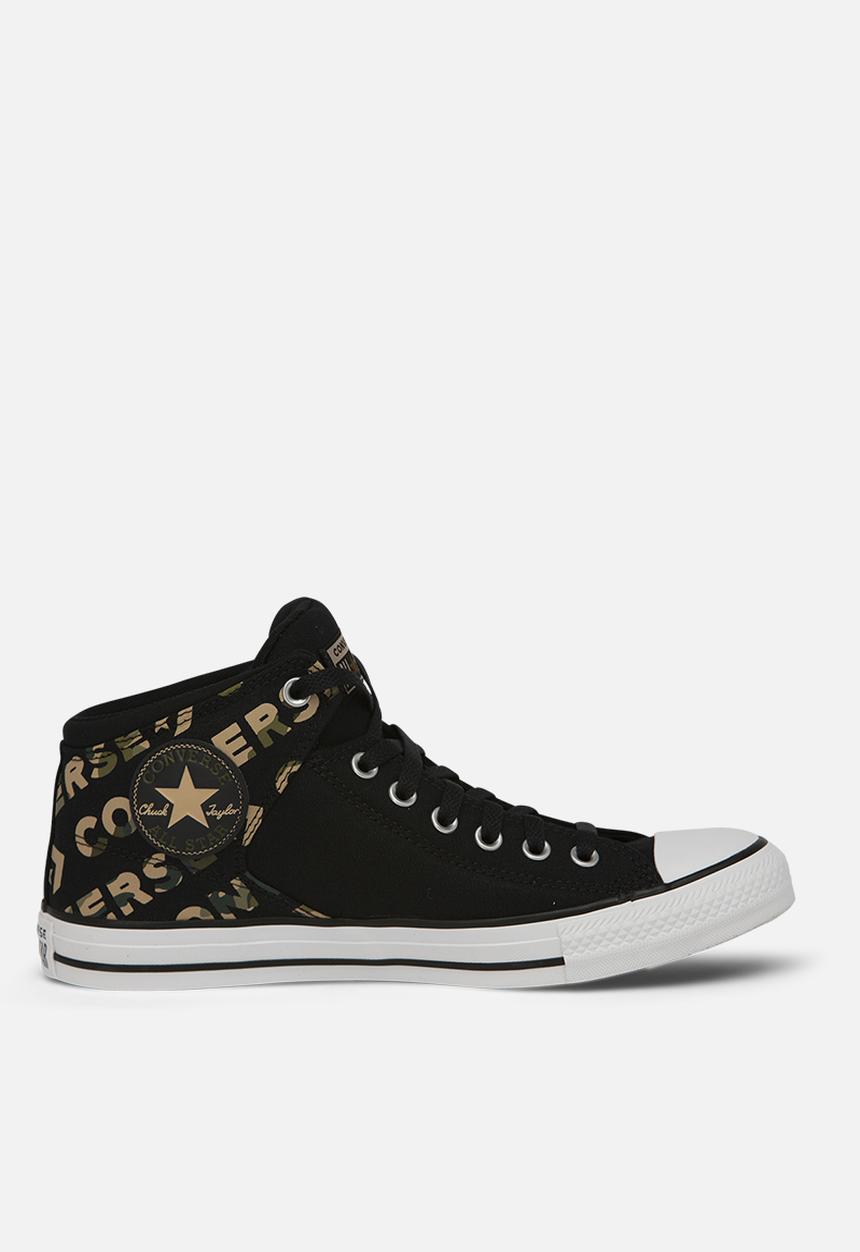 Converse - Chuck Taylor All Star street - wordmarkhiblack/desert khaki/white