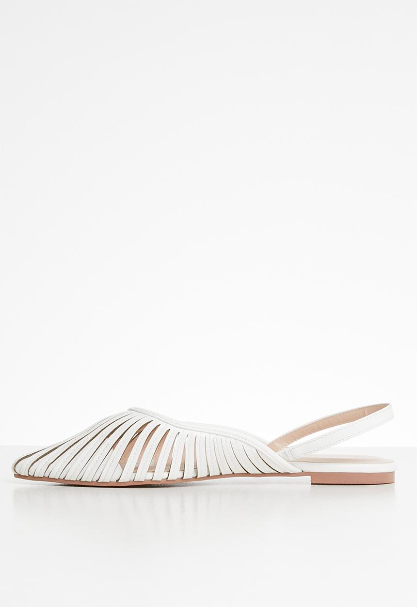 Superbalist - Lyla slingback pump - white