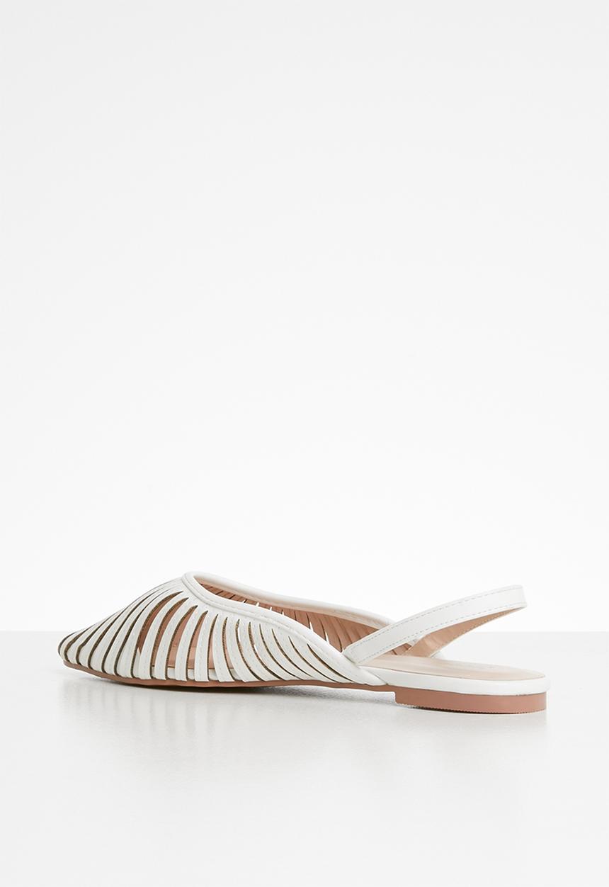Superbalist - Lyla slingback pump - white